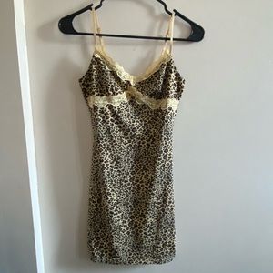 Small cheetah print dress from SHEIN